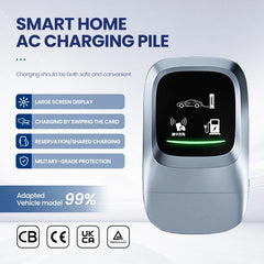 APP Electric Car Charger 7kw 11kw Type 2 EV Charging Station CCS GB Interface 16A/32A Rated  5m Cable Fast Charging Wallbox