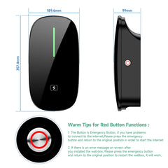 OEM 22KW 32A/16A Wall-Mounted EV Charger 7KW 11kW Type 2 WiFi  App OCPP Home Use AC Charging Station Fast Charging for EV
