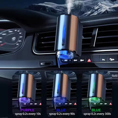 Car Electric Air Diffuser Aroma Car Air Vent Humidifier Mist Aromatherapy Car Automatic Spray Air Freshener For Removing Odors