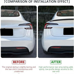 For Tesla Model Y Juniper 2025 Newest 100% Real Carbon Fiber Spoiler High Performance 2024 Model3 Highland Trunk Wings Accessory