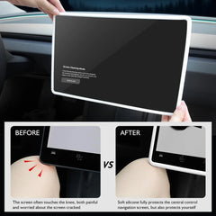 for Tesla Model Y Juniper 2025 Center Console Wireless Charging Pad Mat Screen Rearview Mirror Protector Frame New Model3