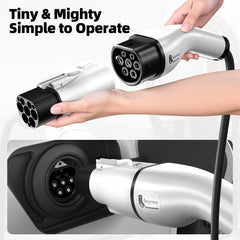 Feyree EV Charger Adapter Type2 to GB/T Converter 32A 22KW 3P for China Standard Electric Vehicle 7KW 32A 1P EV Car Connector