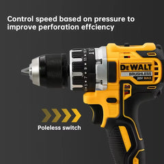 2025 Dewalt 2000RPM Cordless Electric Drill Brushless Driver Adjustable Speed Impact Hand Drill Rechargeable Power Tools DCD796