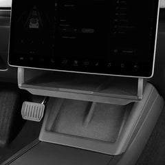 Hidden Storage Organizer Tray for Tesla Model Y Juniper/Model3 Highland Storage Box Under Central Control Screen Box Accessories