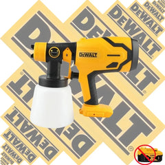 DEWALT Cordless Electric Spray Gun Portable High Power Paint Sprayer for Auto Furniture Coating Airbrush Compatible with Battery