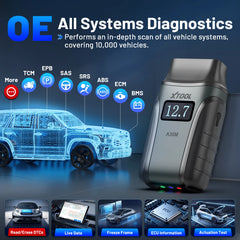 XTOOL Anyscan A30M Bluetooth OBD2 Scanner Car Diagnostic Tools 26+ Reset Service Code Reader CANFD Protocol Lifetime Free Update
