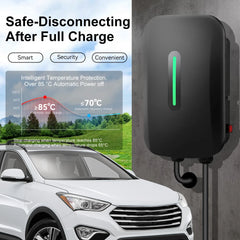 ADPOW 32A Type2 EV Charging Station 7KW 5M Cable Wallbox Charger EV Charging Accessories Current Adjustable is Not Supported