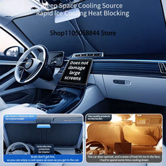 For BYD Seal U DM i Accessories 2025 BYD Song Plus EV Sealion 6 2020 - 2026 Front Windshield Window Sunshade Sun Visor Protector