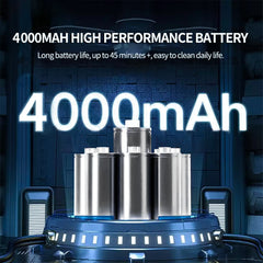 Wireless Car Vacuum Cleaner Strong Cordless Cleaner Suction Handheld Auto Vacuum Home&Car Dual Use Mini VacuumCleaner Appliance