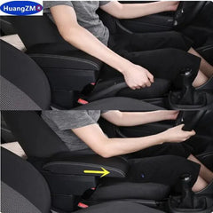 For Peugeot 2008 Armrest box For Peugeot 208 2019-2024 Car Armrest Storage box Dedicated Retrofit parts Interior Car Accessories