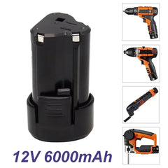 12V 6000mAh Replace Li-ion Battery For Rockwell For Worx WA3503 WU151 WU127 WU128 WU280 WX521 WU679 WX6777 WX3827 Tools Battery