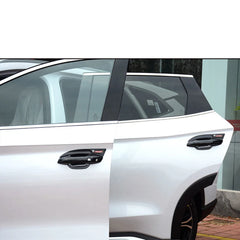 Car Door Handle Cover for BYD Song Plus SA3 Seal U Sealion 6 DM-i EV 2021~2025 2022 Carbon Fiber Chrome Trim Scratch Accessories