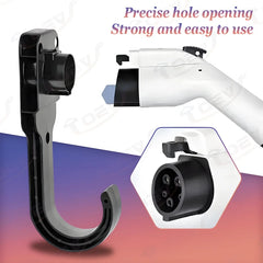 Type 2 Type 1 GBT EV Charger Cables Strong Holder Electric Car Charger Holder ABS Cable Holder Wall Bracket with Screws