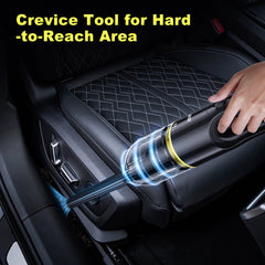 Portable Car Vacuum Cleaner with 8KPa Powerful Suction 16.4FT Cord 12V DC Power for Car RV Boat Trunk Interior Car Accessories