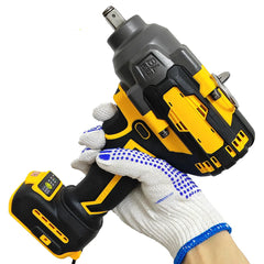 2000Nm Impact Wrench High Torque Brushless Driver Gun 1/2" Cordless Repair Power Tools For DeWALT 20V 18V Battery