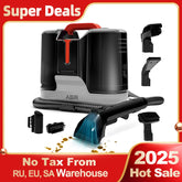 ABIR G80 Handheld Carpet Vacuum Cleaner 15Kpa Spot Cleaner Machine for Home Sofa Car Interior,Pet Bed Fabric Wet Dry Washing
