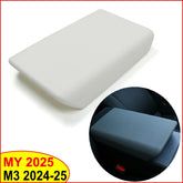 for Tesla Model Y Juniper Launch 2025 Model 3 Highland 2024 TPE Soft Armrest Box Cover Case Center Console Central Accessories