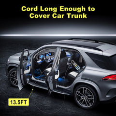 Portable Car Vacuum Cleaner with 8KPa Powerful Suction 16.4FT Cord 12V DC Power for Car RV Boat Trunk Interior Car Accessories