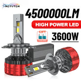 ACTVTCA 3600W 4500000LM H4 H7 LED Headlights 6000K Headlamp H1 Led H11 H8 H3 HB3 9005 HB4 9006 9007 9008 H13 9012 H9 Car Lights
