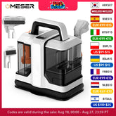 OMESER W05 Handheld Carpet Cleaner 750W 15Kpa Corded Spot Clean Machine Wet Fabric Carpet Sofa Cleaning Pet Portable Car