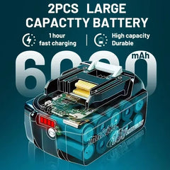 Original Makita 6Ah/5Ah//3Ah for Makita 18V Battery BL1830B BL1850B BL1850 BL1840 BL1860 BL1815 Replacement Lithium Battery