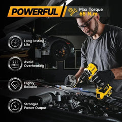 DEWALT-destornillador eléctrico compacto sin escobillas, batería de litio de 20V, taladro manual, taladro de impacto DCD805,