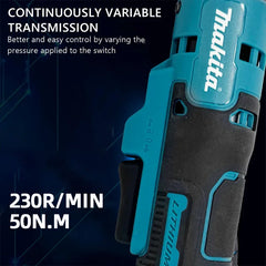 Makita Brushless Ratchet Right Angle Wrench Cordless Variable Speed Power Wrench LED 18V Power Tools(Attributes optional)