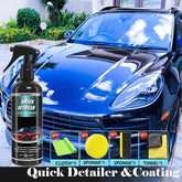 Car Ceramic Quick Detailer&Coating Spray Nano Hydrophobic Polish Scratch Repair Remover Paint Protection Crystal Wax Auto Clean