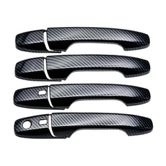 For Toyota Yaris Ativ/Vois 2022+ Auto Parts ABS Chrome Exterior Door Handle Cover with Smart Keyhole Lock Cover Car Styling