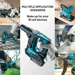 Original Makita battery, 18V 9.0Ah rechargeable battery, power tool BL1830 BL1840、BL1850、BL1860B、 Makita 18V