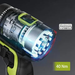 Worx WU129 12V Cordless Screwdriver with 40Nm Brushless Motor