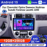 Android 15 For Chevrolet Optra Daewoo Nubiraa Suzuki Forenza Lacetti J200 For Buick Excelle Hrv Car Radio Navigation Screen GPS
