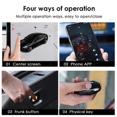 VJOYCAR Auto Power Frunk 3.0 for Tesla Model Y 3 X S Electric Automatic Front Trunk Lift Close APP Key Screen Control Car Parts