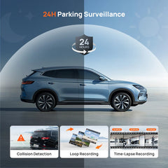 70mai Dash Cam M310 1296P Resolution 130°FOV Smart Voice Control Support 24H Parking Guard Night Vision 70mai M310 Car DVR