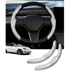 Suitable for Tesla model 3/Y steering wheel cover model 3 ultra-thin sweat absorption