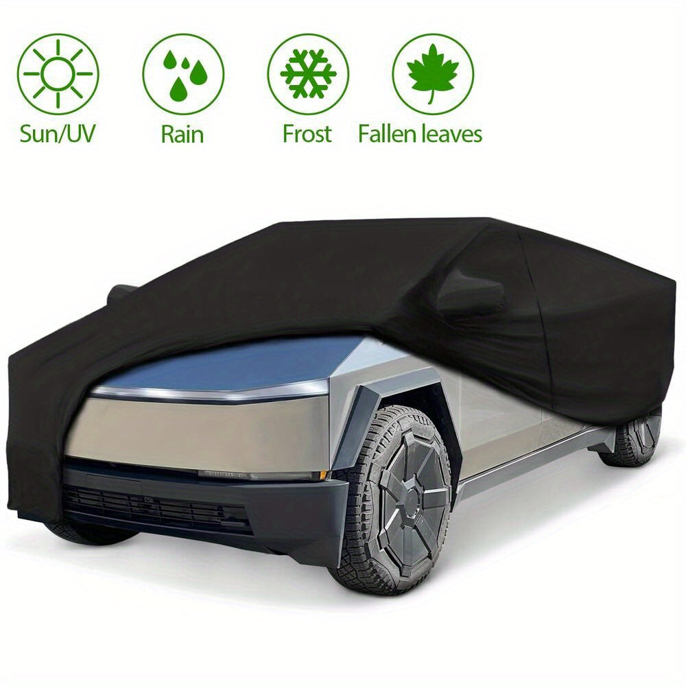 All-Weather Waterproof Protection - UV, Snow, & Rain Defender - Custom Fit for Applicable to Tesla Cybertruck Car cover