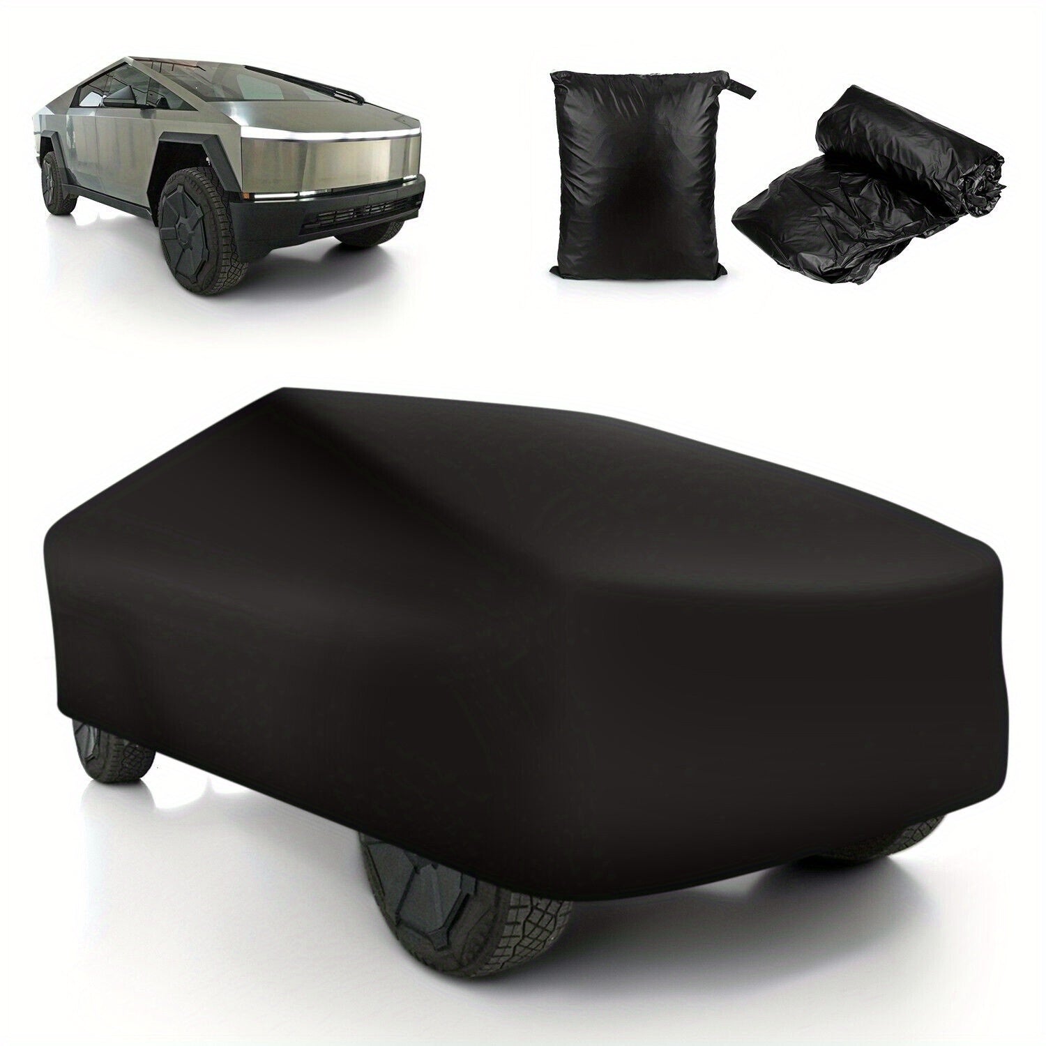 All-Weather Waterproof Protection - UV, Snow, & Rain Defender - Custom Fit for Applicable to Tesla Cybertruck Car cover