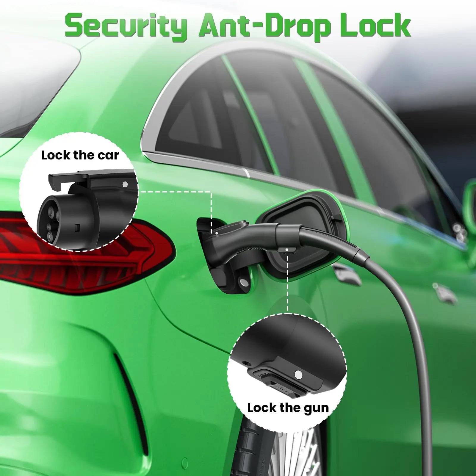 NACS to J1772 Adapter NACS to J1772 For Tesla Connectors Destination Chargers & Mobile Connectors for J1772 Electric Vehicles