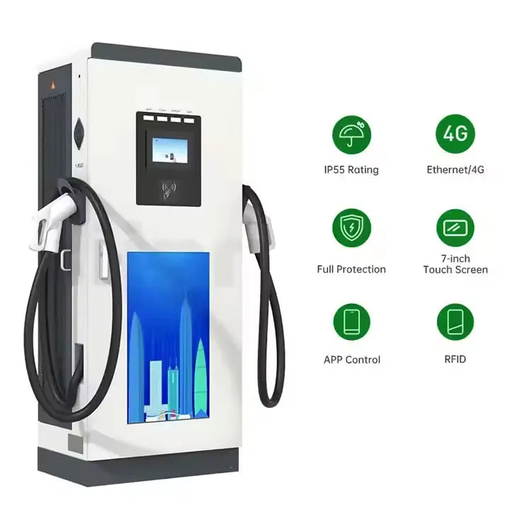 CE TUV Certificate 3 Phase 400V AC Input 160kw EV Charger GBt High Power EV Charger Station ultra Fast EV DC Charger in Stock
