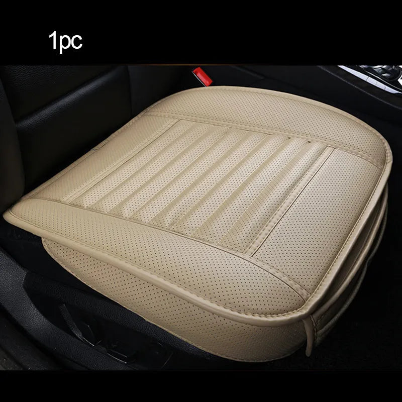 Universal Leather Car Seat Covers interior Automobiles Seats Cover Mats Auto Seat-Cover Cushion Protector Chair Pads Accessories