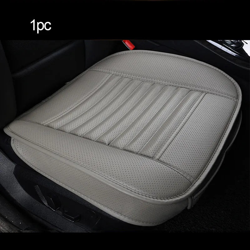 Universal Leather Car Seat Covers interior Automobiles Seats Cover Mats Auto Seat-Cover Cushion Protector Chair Pads Accessories