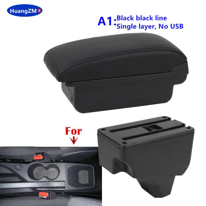 For Peugeot 2008 Armrest box For Peugeot 208 2019-2024 Car Armrest Storage box Dedicated Retrofit parts Interior Car Accessories