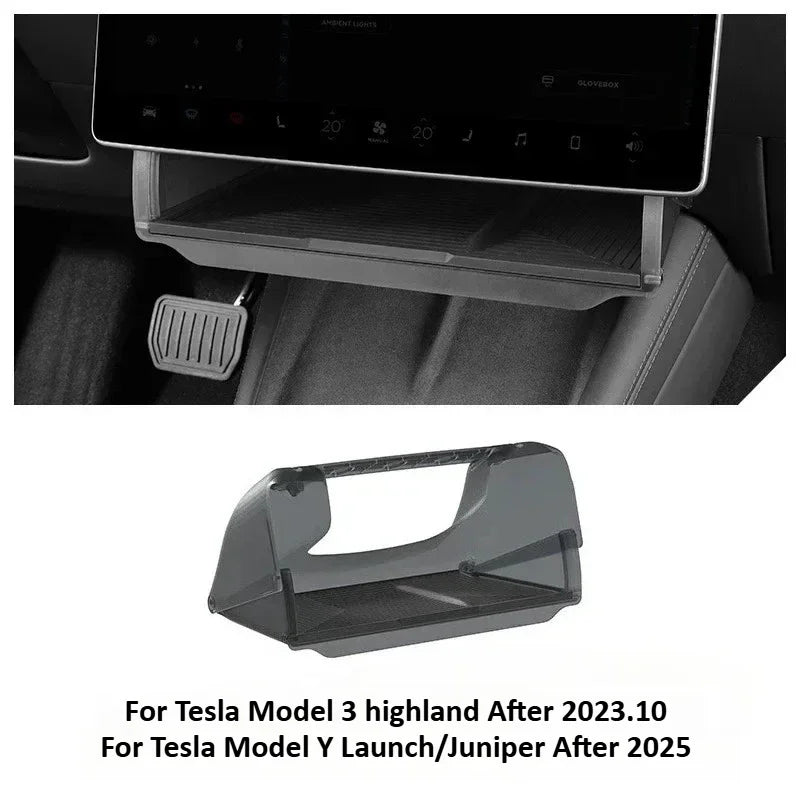 Tesla Model Y/Model 3 Hidden Storage Tray - Organize & Accessorize! - kingpowerauto