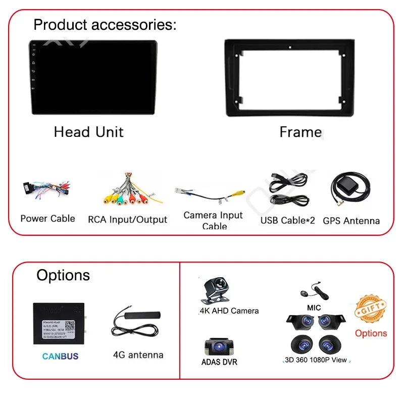 2K QLED 8core Android 15 For Chevrolet Cruze 2008 2009-2014 Car Radio GPS Carplay Auto Multimedia Head Unit DSP Stereo 2 Din