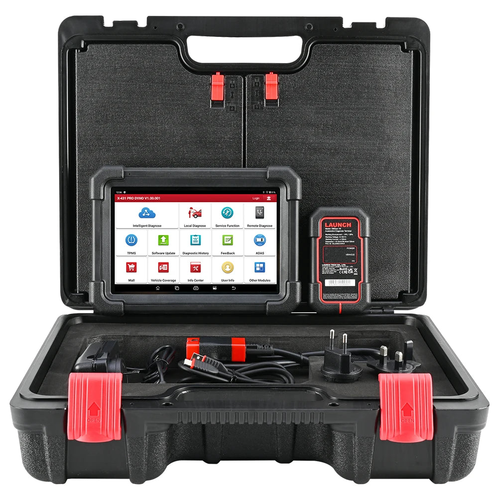 NEW LAUNCH X431 PRO DYNO Car Diagnostic Tools OBD2 Scanner Diagnost Auto Automotive Car Scan Autoscanner Diagnosis 2 Year Update