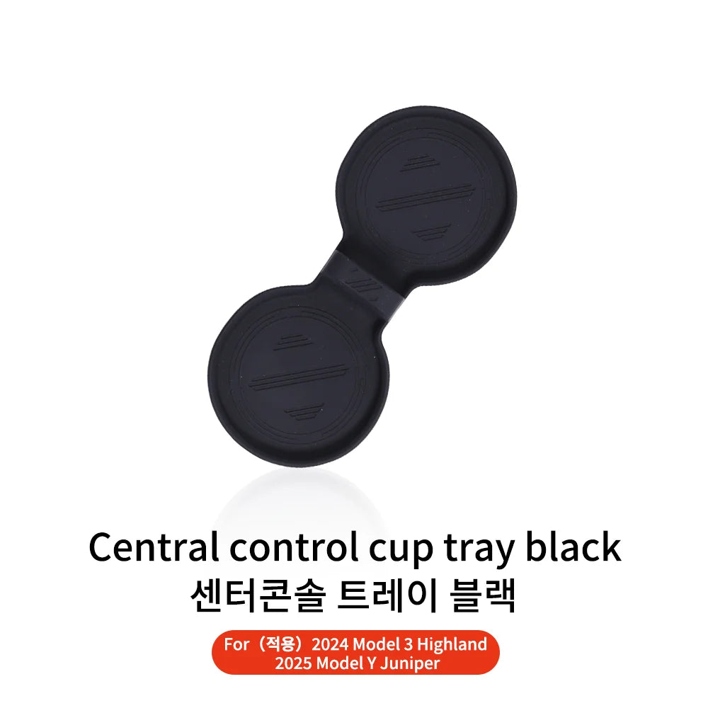 YZ For Tesla Model 3 Y  Highland Juniper 2021-2025 Storage Box Center Armrest Hidden Box Cup Holder Organizer Car Accessories