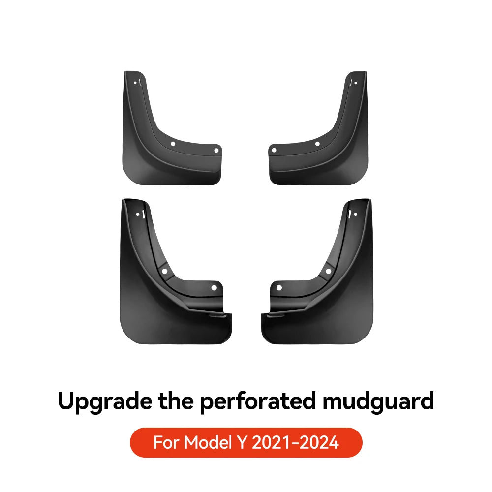 YZ For Tesla Model 3 Y Highland Juniper 2021-2025 Front and Rear Dedicated TPE Mudguard Car Accessories