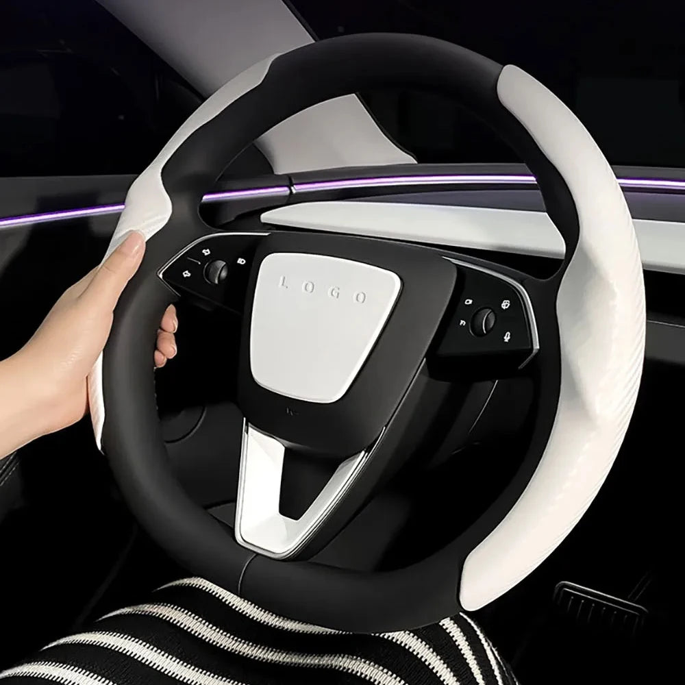 For Tesla Model Y Juniper 2025 2026 Dashboard Panel Trim Center Console Sticker Armrest Pad Air Condition Vent Cover Accessories