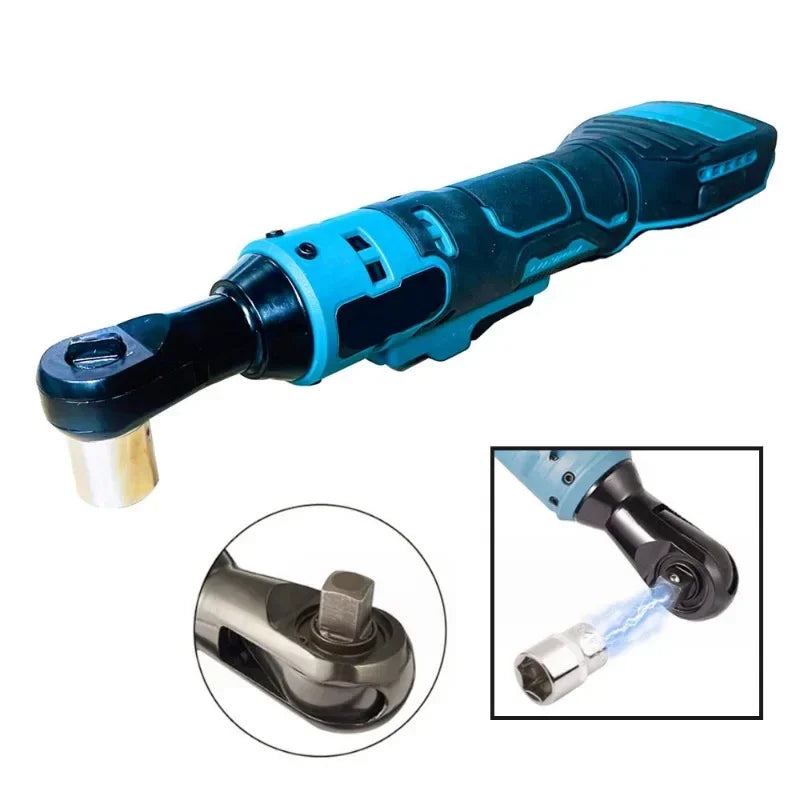 850N.M Cordless Ratchet Wrench 3/8'' Electric Rechargeable Screwdriver Removal Screw Nut Car Repair Tools For Makita 18V Battery