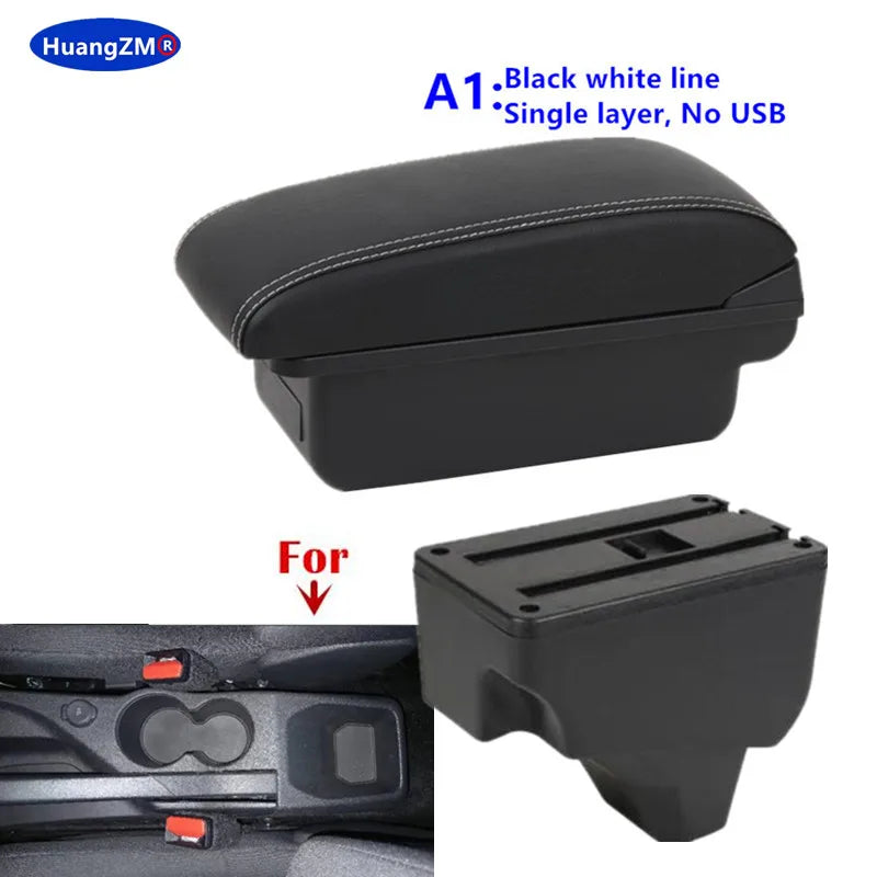 For Peugeot 2008 Armrest box For Peugeot 208 2019-2024 Car Armrest Storage box Dedicated Retrofit parts Interior Car Accessories